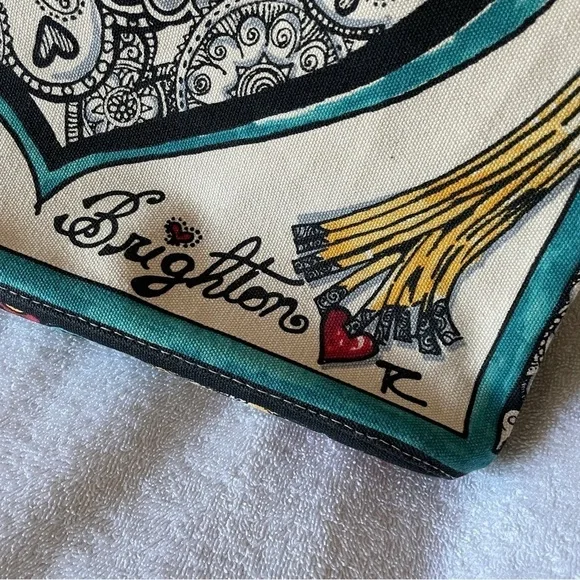 NEW BOHEMIAN BRIGHTON TOTE SUMMER OF LOVE HEARTS - Picture 4 of 16